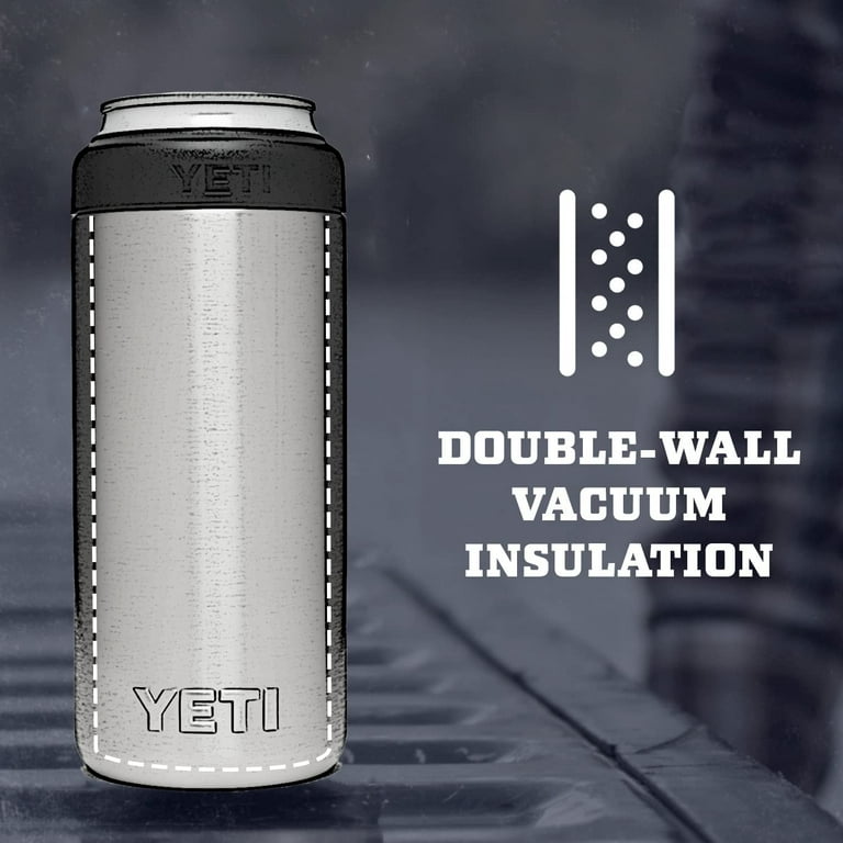 【新品未使用】YETI Rambler Colster ホワイト Yeti Rambler Colster Slim 12 Oz. White Stainless Steel