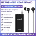 thumbnail image 4 of Hearing Aid Rechargeable Ear Sound Amplifier for Elderly Cassette Hearing Aids China Adjustable Tone, 4 of 5