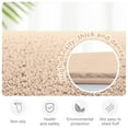 thumbnail image 6 of Bathroom Rugs Premium Microfiber Bath Rug Quick-Dry Soft Absorbent Bathroom Rug Beige 16"x24", 6 of 8