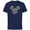Navy, variant on Disney Mickey Mouse Icon Summer Fun - Short Sleeve Cotton T-Shirt for Adults - Customized-Black