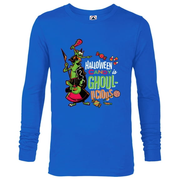 Disney 100 Villains Goons Halloween Candy is Ghoul-licious - Long Sleeve T-Shirt for Men - Customized-Royal