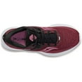 thumbnail image 4 of Saucony Women's Ride 15 Running Shoes Sundown Black Size 9.5, 4 of 5