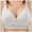 White, variant on Gibobby Womens Seamless Bra No Underwire Comfort Push Up Bras Soft Wireless Bralette Full Coverage Sport Everyday Bra[Light Purple,L]