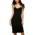 thumbnail image 1 of Nuisette Aguichant pour Femmes, Col en V, Robe Droite, Vêtements de Nuit, 1 of 6