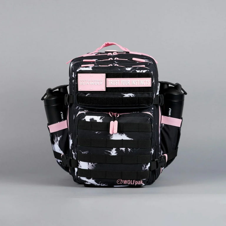 Wolfpak 25L Backpack Black Lightning Knockout Pink - Walmart.com