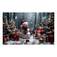 thumbnail image 1 of Banderín Para Puerta De Garaje Exterior Con Diseño De Muñeco De Nieve Navideño. Gran Decoración Navideña Para Cubrir Puertas. Decoración De Temporada. Puerta De Garaje Exterior. Decoración De Pared, 1 of 2