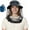 Black, variant on Mosquito Head Net for Insects, Fly & Bug & Bee Protection,Bug Face Netting over Hat ,for Beekeeping, Camping, Hiking, Gardening, Safari(Black)