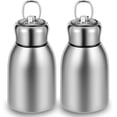 thumbnail image 1 of 2 mini botellas de agua de acero inoxidable de 10 onzas, pequeña botella de agua aislada al aspiradora, de viaje a prueba de fugas, botellas de aguas fría y caliente, botellas de aguas pequeña, 1 of 7
