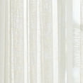 thumbnail image 4 of Mainstays Bel Air Sheer Wide Single Curtain Panel, Beige, 50" W x 84" L, 4 of 6