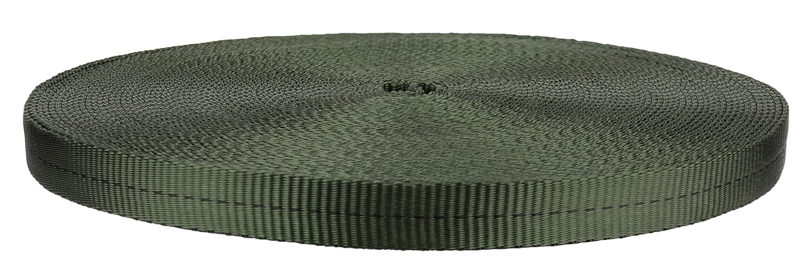 1 1//2 Inch 2 Panel Black Polypro Webbing Closeout 100 Yards
