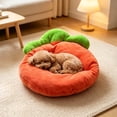 thumbnail image 4 of Thickened Warm Pet Mat Soft Comfortable Sleeping Pad for Dogs Cats, Cozy Crate Kennel Sofa Floor Furniture Protector, All Seasons House Training Accessory, Warm Pet Bed, Soft Pet Bed, 45x30cm, 4 of 6