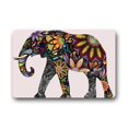 thumbnail image 1 of RYLABLUE Tapis de Sol Aztec Éléphant Dessin Tapis de Sol Extérieur / Intérieur Taille 23.6x15.7 Pouces, 1 of 1