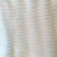 thumbnail image 2 of Plutus Off White Exotic Feather Faux Fur Luxury Throw Blanket, 2 of 3