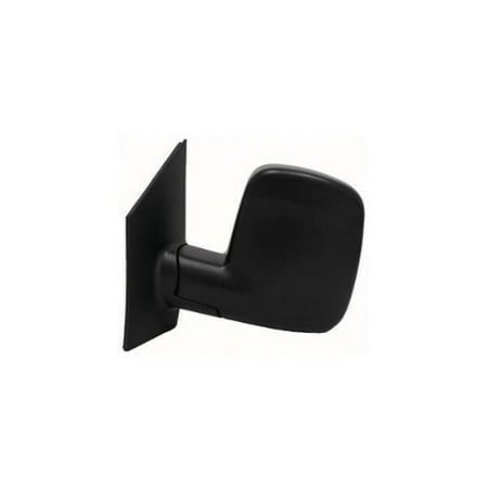 Black Power Heated Left Mirror - Pilot 03-07 Chevrolet Express 03-07 GMC Savana Power Heated Mirror Left Black Textured 2320032