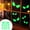 Green, variant on Halloween Decoration Night Light Stickers Horror Eyes Fluorescent -Emoji Stickers Scene Decoration Window Wall Stickers
