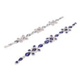 thumbnail image 1 of Rhinestone Trim, 2PCS High Hardness  Rhinestone Applique  For Festival, 1 of 8