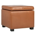thumbnail image 3 of SAFAVIEH Madison Square Ottoman Saddle, 3 of 7