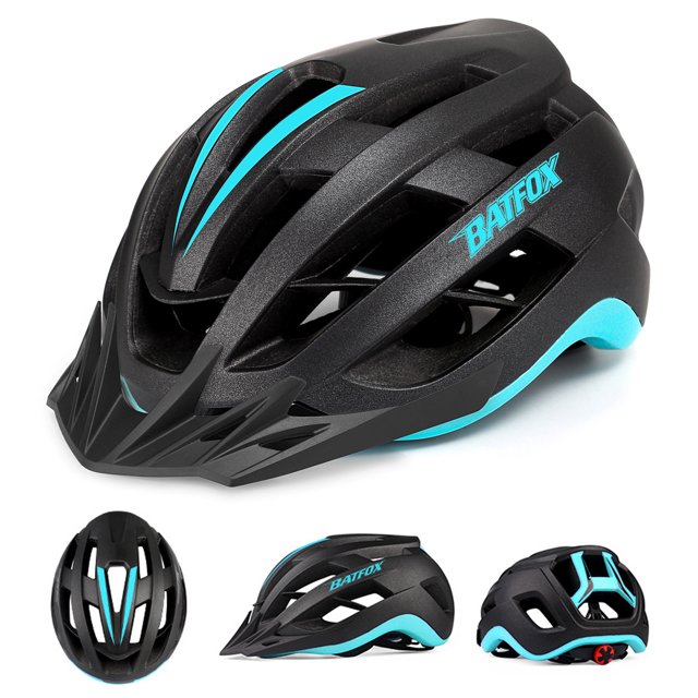 Casco Bicicleta TFixol Negro y azul