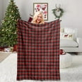 thumbnail image 6 of JWshufel Cozy Blanket Fleece Throw Blanket for Sofa and Bed with Flannel Material Suit Christmas Holiday Gift for Women and Men In Cold Weather 29.5x39.4in Red, 6 of 8