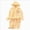 Yellow 0626, variant on Boys Girls Kids Thick Coral Fleece Bathrobe,Warm Cozy Hooded Robe with Adjustable Belt,Cute Print,for Boys Girls Toddlers 18-24 Months 2-12T for Cold Weather Kids Pajamas,White,Size 4-5T
