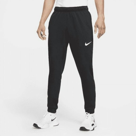Nike Men's Dri-Fit Tapered Training Pants Active Black New