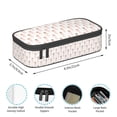 thumbnail image 4 of Uemuo Poodle Dog Printed Large Pencil Case, Big Capacity Pencil Pouch Stationery Pen Bag, Storage High Capacity Bag Pouch Holder Box Organizer, Marker Pen Case, 4 of 9