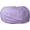 Lavender Dot, variant on Oversized Solid Brown Bean Bag Chair for Kids and Adults