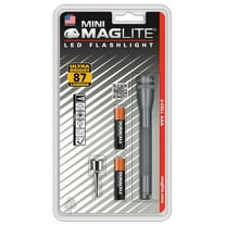 MagLite Mini Mag LED Pro Flashlight With Presentation Box - Multi-Mode, Water-Resistant