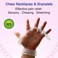 thumbnail image 4 of Collares masticables Olugu Clear Coil 12 unidades para niños, 4 of 7