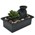 thumbnail image 3 of Home Decor,USB 3V Succulent Water Desktop Water Fountain Tabletop Fountain Rapid Response, 3 of 8