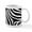 White, variant on CafePress - Zebra Mug Mugs - 11 oz Ceramic Mug - Novelty Coffee Tea Cup