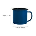 thumbnail image 6 of Ingridstore 8.5 oz Blue Camping Coffee Mug (Set of 2), 6 of 6