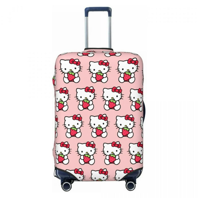 Housse de Valise Personnalisée Hello Kitty Sanrio, Anti-Poussière, Housses de Protection pour Bagages de 18 à 32 Pouces