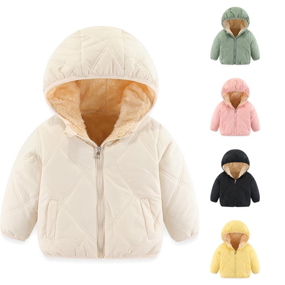 Hauaitttt Baby Girls Winter Coats Toddler Outerwear Jackets Boys Warm Clothes 18 Month Girl Jacket Winter