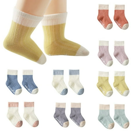 

Ame Baby Non-slip Floor Socks Mid-tube Autumn And Winter Combed Cotton，Suitable Ffor Leisure Daily Life Parties or Taking Pictures and Also a Good way to Show Baby Gifts