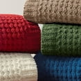 thumbnail image 3 of Gracie Mills Chenille Waffle Weave Throw Solid Color Plush GRACE-15463 50x60, 3 of 4