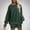 Army Green, variant on Womens Oversized Reverse Seam Sweatshirt Casual Long Sleeve Crewneck Lightweight Pullover Tops Loose Sweatshirts