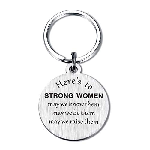 entrepreneur gift female boss gift feminist keychain Boss lady keychain