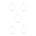 thumbnail image 1 of Tobillera para niñas Sonducket Plata en forma Cadenas de pies, 1 of 4