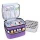 thumbnail image 3 of Sonducket Bolsa organizadora de esmalte de uñas, práctica y cómoda, ampliamente utilizada, hecha con poliéster, fácil de llevar Envolturas para manijas de equipaje Licencia base azul oscuro, 3 of 6