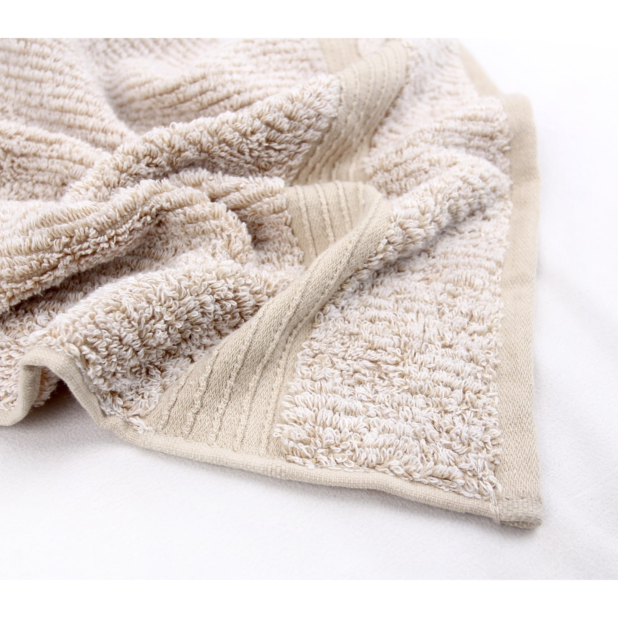 Fabreware FBT-006-M-2 Marzipan Cotton Yarn-Bath Towel -2pc