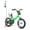 Green, variant on JOYSTAR Little Rock Boys bike with Flag & Number Plate,16 inch Kids Bike, Green