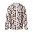 thumbnail image 2 of Lsque Daisies Flowers UPF 50+ Lightweight Sun Protection Men's Women's Long Sleeve Shirt, Hoodie Performance -3X-Large, 2 of 9