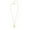 B, variant on Metal Bubble Letter Necklace Adjustable Chain Classic Design Skin Friendly For Daily Wear