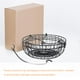 thumbnail image 3 of Matsuzay Tazón de frutas de 2 niveles, cesta de frutas de hierro para encimera, soporte multiusos para frutas y verduras, soporte colgante para frutas Cocina y Comedor Matsuzay HA018425-00, 3 of 6
