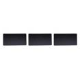 thumbnail image 2 of Youkk Non Wear Resistant Computer mouse pad Notebook Soft Edge Seamed Mouse Pad Office Rubber Fabric Mat Multiple size black 280*350*3mm 3Set, 2 of 6