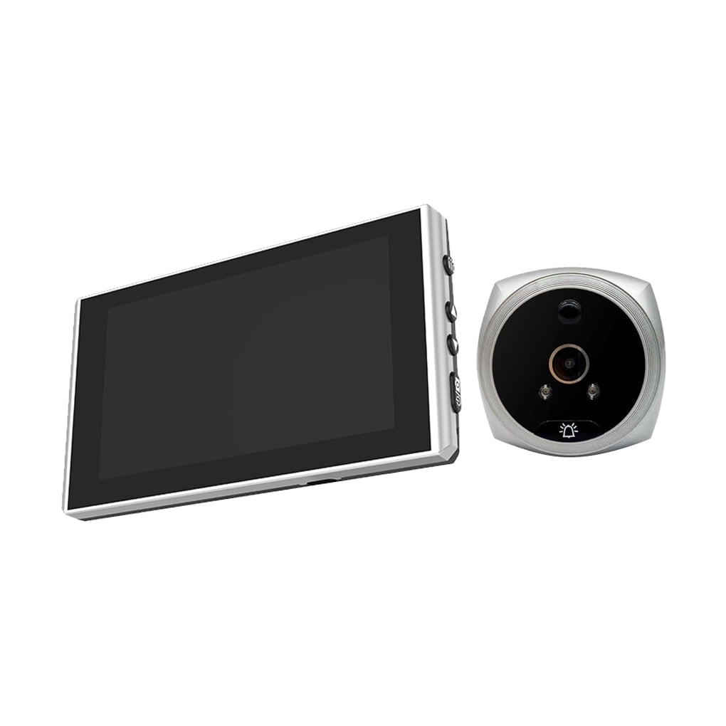 Jygee 1080P 4.5inch Video Doorbell Peephole Viewer Security Door Camera