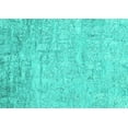 thumbnail image 1 of Ahgly Company Machine Washable Indoor Rectangle Abstract Turquoise Blue Contemporary Area Rugs, 7' x 9', 1 of 4
