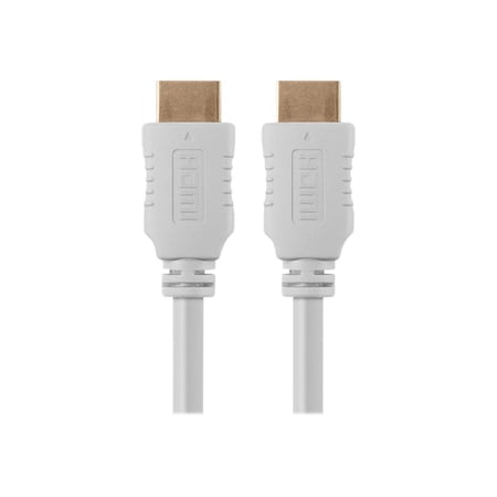 UPC: 0844660040293 | Monoprice HDMI Cable – 10 Feet – White  4K@60Hz  HDR  18Gbps  YUV 4:4:4  28AWG  Compatible with UHD TV and More – Select Series