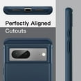 thumbnail image 6 of JETech Heavy Shockproof Case for Google Pixel 7, Dual Layer Rugged Protective Phone Cover with Shock-Absorption (Blue), 6 of 6